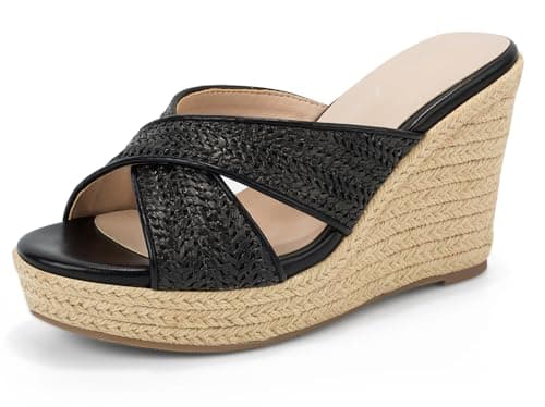 Women's Wedge Slip-On Sandals for Summer