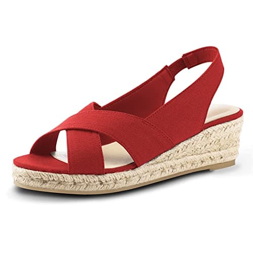 Women's Platform Espadrille Wedge Sandals