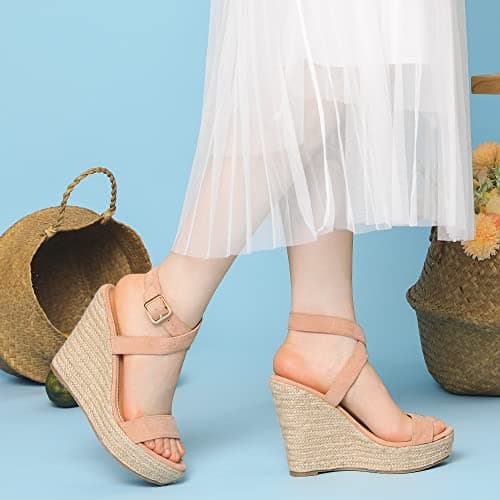 Perphy Crisscross Espadrille Sandals for Women