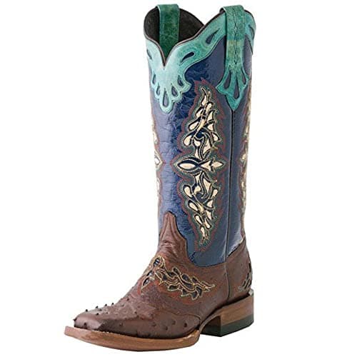 Women's Glitter Studded Rodeo Mid Calf Boots