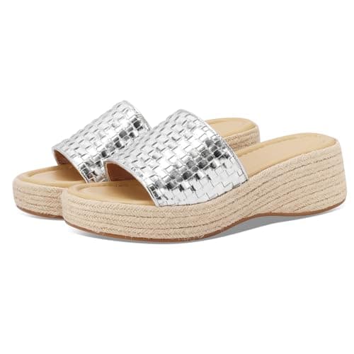 Enttgo Women's Woven Platform Wedge Sandals
