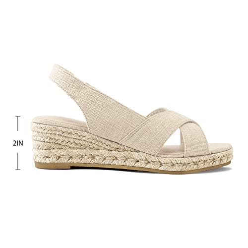 Women's Platform Espadrille Wedge Sandals