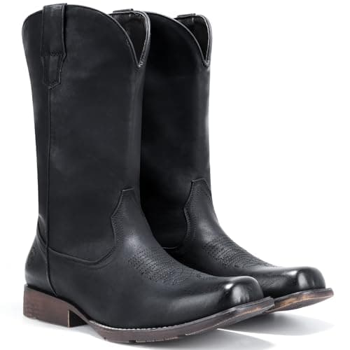 IUV Classic Western Boots for Men Durable & Fashionable
