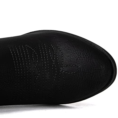 GLOBALWIN Women's Western Wear Cowboy Cowgirl Free Birds Disco Outfits Low Heel Boots