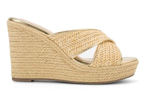 Women's Wedge Slip-On Sandals for Summer