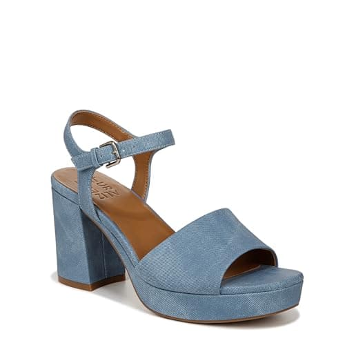 Naturalizer Women's Lilly Ankle Strap Platform Sandal