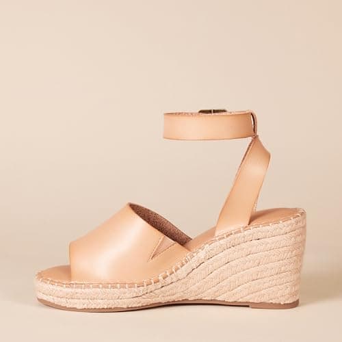 Amazon Essentials Women's Comfortable Wedge Espadrille Sandal