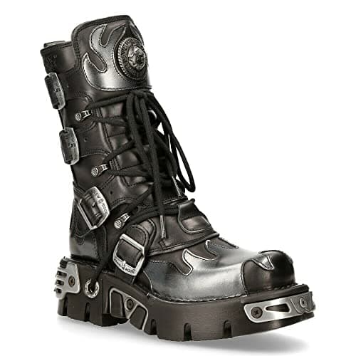 Goth Punk Metallic Boots for Women | New Rock 591