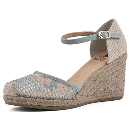 WHITE MOUNTAIN Women's Mamba Espadrille Wedge Sandal