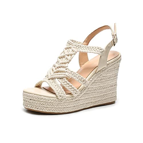 Sopends Women's Espadrille Wedge SandalsPlatforms & Wedges
