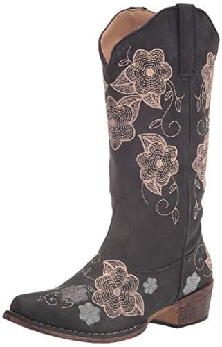 Roper Women's Riley Flowers Western Boot