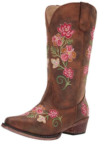 Roper Women's Riley Flowers Western Boot