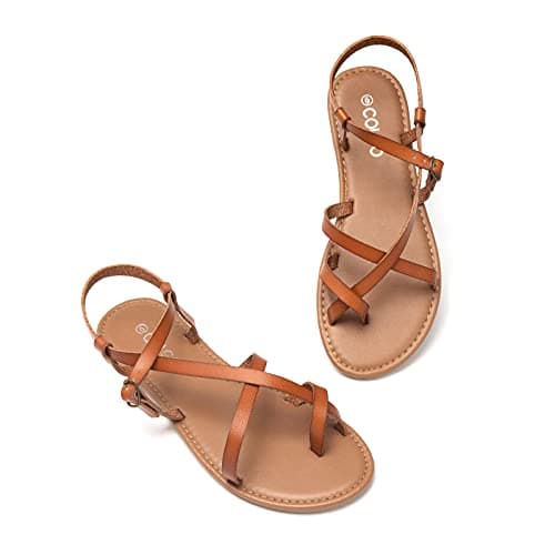 Colgo Women's Adjustable Casual Fisherman Sandals