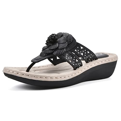 White Mountain Women's Cynthia Wedge Sandal