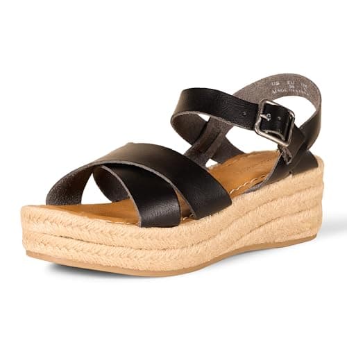 Amazon Essentials Women's Flatform Espadrille Sandals