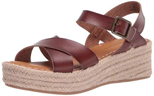 Amazon Essentials Women's Flatform Espadrille Sandals