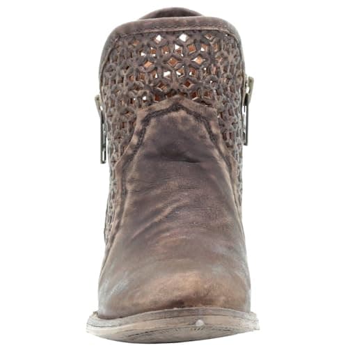 Women's Corral Boots Cut-Out Round Toe Booties