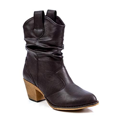 Charles Albert Women's Modern Western Cowboy Distressed Boot