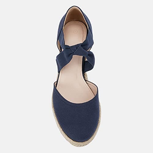 Juliet Holy Women's Bohemian Espadrille Wedge Sandals with Elastic Strap