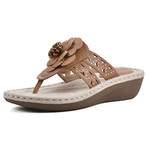 White Mountain Women's Cynthia Wedge Sandal