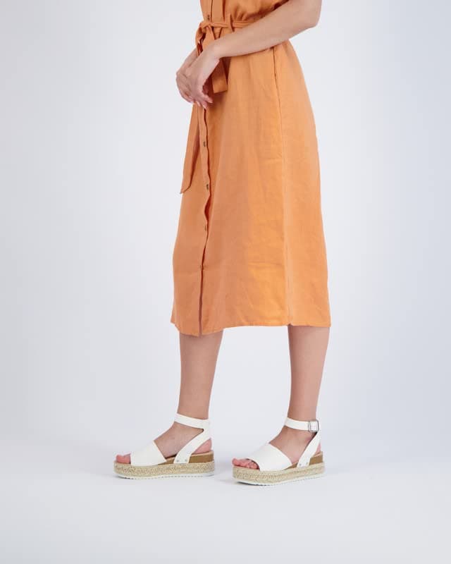 CUSHIONAIRE Women's Espadrille Flatform Sandal