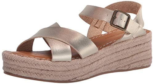 Amazon Essentials Women's Flatform Espadrille Sandals