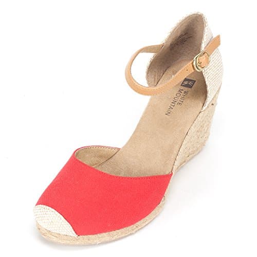 WHITE MOUNTAIN Women's Mamba Espadrille Wedge Sandal