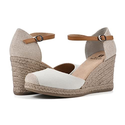 WHITE MOUNTAIN Women's Mamba Espadrille Wedge Sandal