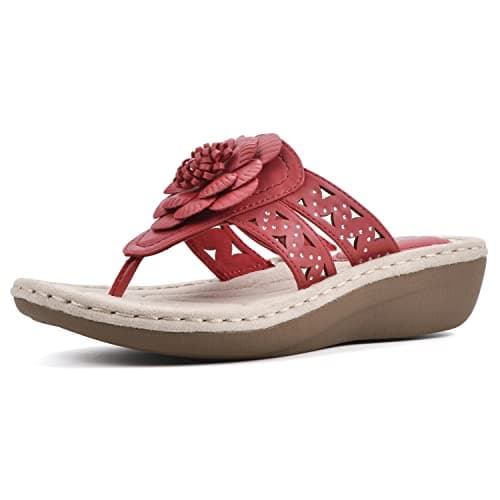 White Mountain Women's Cynthia Wedge Sandal