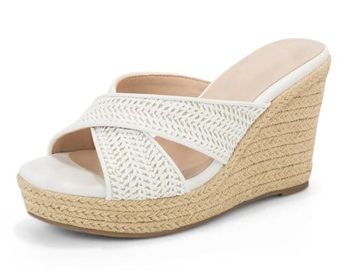 Women's Wedge Slip-On Sandals for Summer