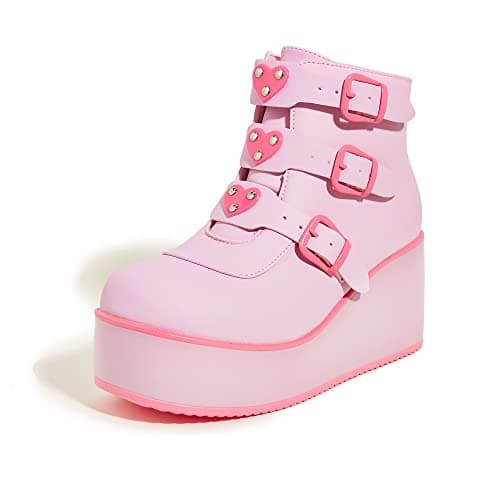 Platform Chunky Ankle Boots for Women