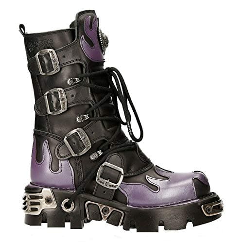 Goth Punk Metallic Boots for Women | New Rock 591