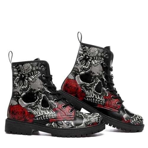 Cool Customize Combat Boots for Men & Women | Lace-Up Ankle Booties