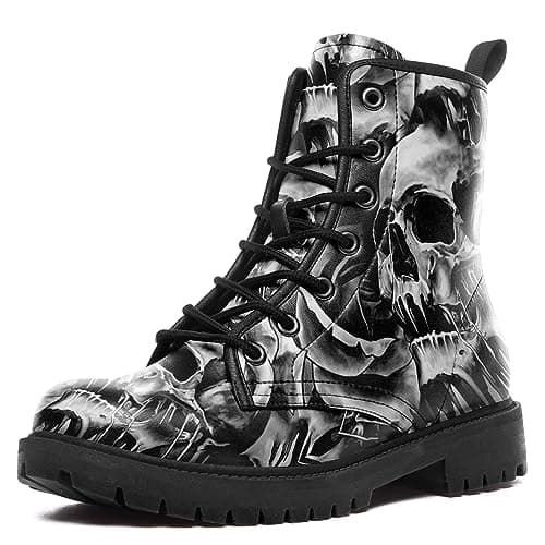 Cool Customize Combat Boots for Men & Women | Lace-Up Ankle Booties