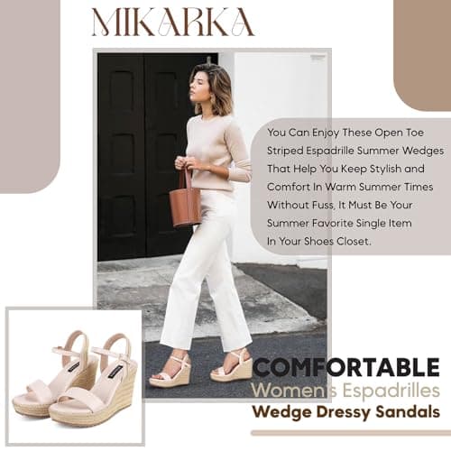Women's Espadrille Wedge Sandals