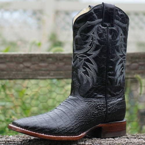 Soto H4001 Men's Caiman Belly Print Cowboy Boots