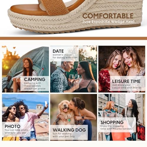 Women's Espadrilles Wedge Sandals