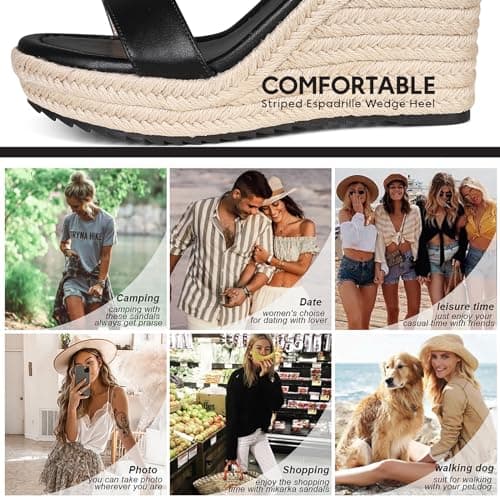 Women's Espadrille Wedge Sandals