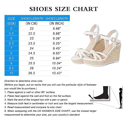 Braided Knot Wedge Espadrille Sandals for Women