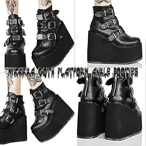 Wedge Platform Ankle Boots for Women