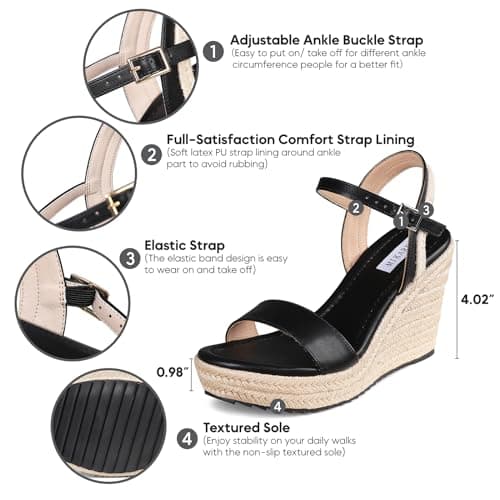 Women's Espadrille Wedge Sandals