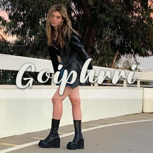 Goiphrri Women's High Heel Round Toe Party Combat Boots