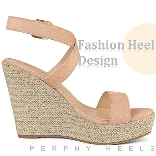 Perphy Crisscross Espadrille Sandals for Women