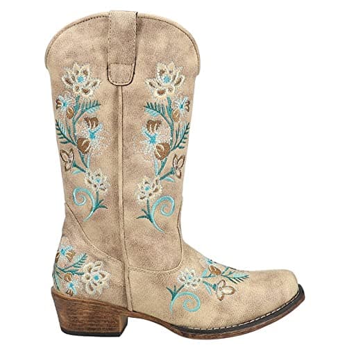 Roper Women's Riley Flowers Western Boot
