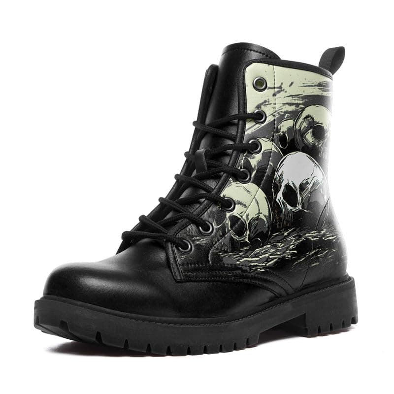 Cool Customize Combat Boots for Men & Women | Lace-Up Ankle Booties
