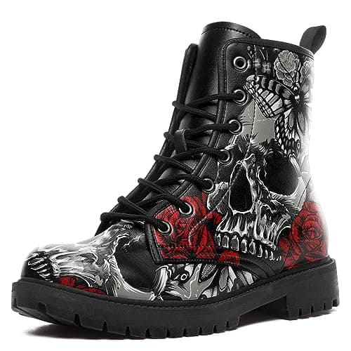 Cool Customize Combat Boots for Men & Women | Lace-Up Ankle Booties