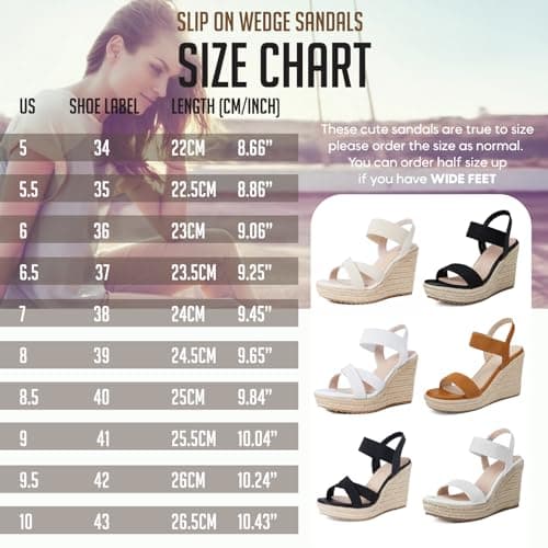 Women's Espadrilles Wedge Sandals