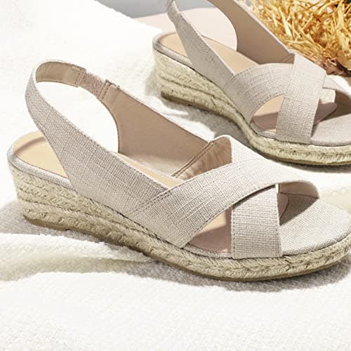 Women's Platform Espadrille Wedge Sandals