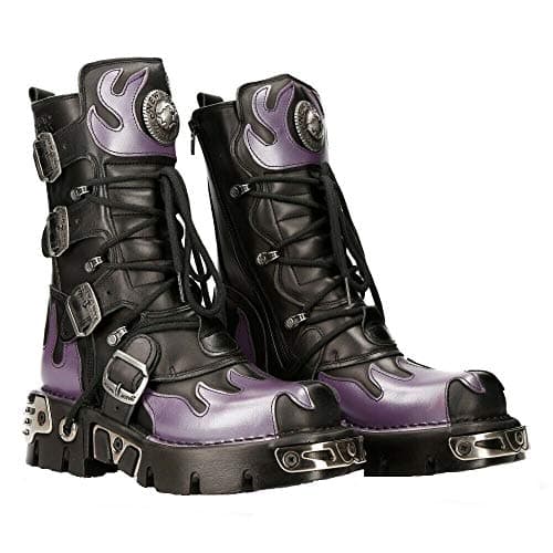 Goth Punk Metallic Boots for Women | New Rock 591