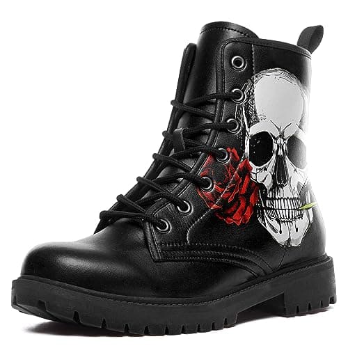 Cool Customize Combat Boots for Men & Women | Lace-Up Ankle Booties